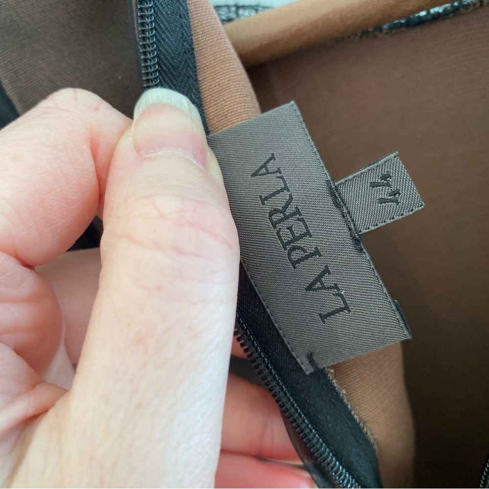 La Perla Sheer Black Maxi Dress - Picture 6 of 12